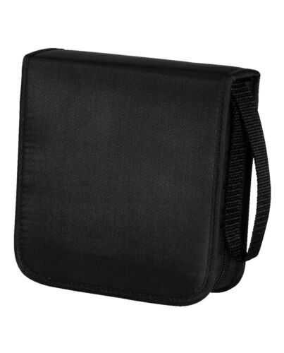 Hama CD Wallet Nylon 40, black 50 discs