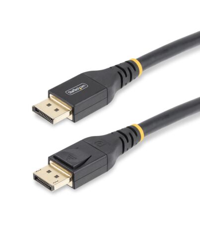 StarTech.com 33ft (10m) VESA-Certified Active DisplayPort 1.4 Cable, DP8K DisplayPort Cable w/HBR3, HDR10, MST, DSC 1.2, HDCP 2.2, 8K 60Hz, 4K 120Hz - DP 1.4 Cable M/M