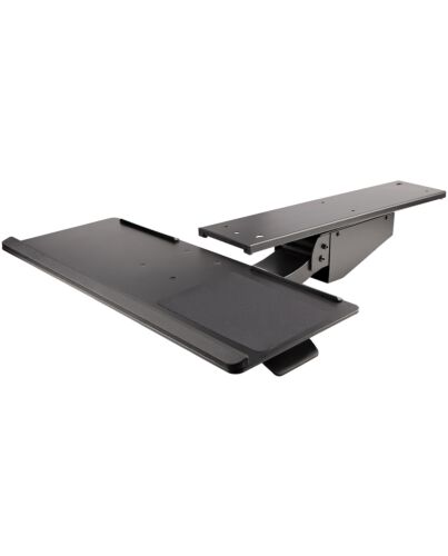 StarTech.com Under Desk Keyboard Tray - Full Motion & Height Adjustable Keyboard and Mouse Tray, 10
