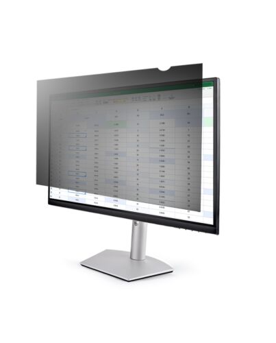 StarTech.com 22-inch 16:9 Computer Monitor Privacy Filter, Anti-Glare Privacy Screen w/51% Blue Light Reduction, Monitor Screen Protector w/+/- 30 Deg. Viewing Angle