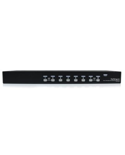 StarTech.com 8 Port 1U Rackmount USB KVM Switch with OSD SV831DUSBU