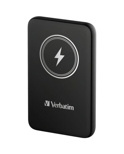 Verbatim Charge 'n' Go Magnetic Wireless Power Bank 10000mAh Black