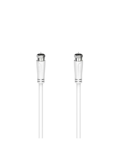 Hama 00205064 coaxial cable 3 m F White