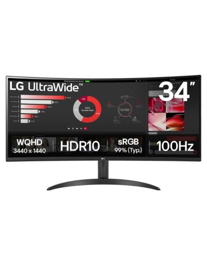 LG 34WR50QK-B computer monitor 86.4 cm (34