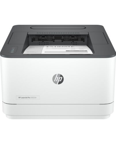 HP LaserJet Pro 3002dn Printer, Black and white, Printer for Small medium business, Print, Dualband Wi-Fi; Strong Security; Energy Efficient; Fast first page out speeds; Two-sided printing; Roam