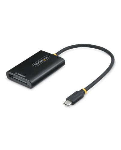 StarTech.com USB-C CFexpress Type B Card Reader, USB 10Gbps, Portable Memory Card Reader, USB Type-C to CF Express 2.0 Adapter, Works with Any Operating System