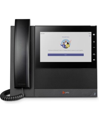 POLY CCX 600 Business Media Phone for Microsoft Teams and PoE-enabled