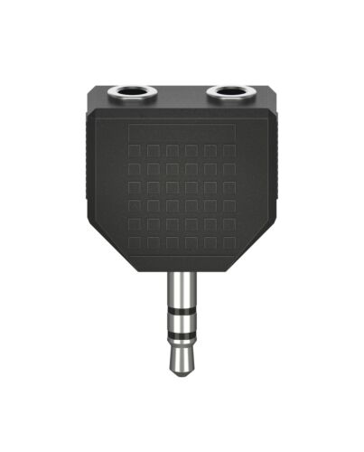 Hama 00205191 cable gender changer 3.5mm 2 x 3.5mm Black