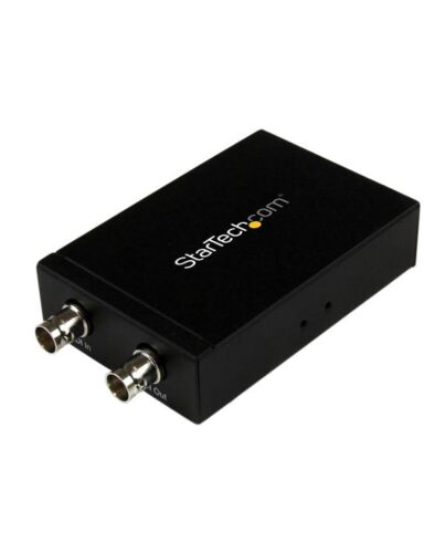 StarTech.com SDI to HDMI Converter – 3G SDI to HDMI Adapter with SDI Loop Through Output