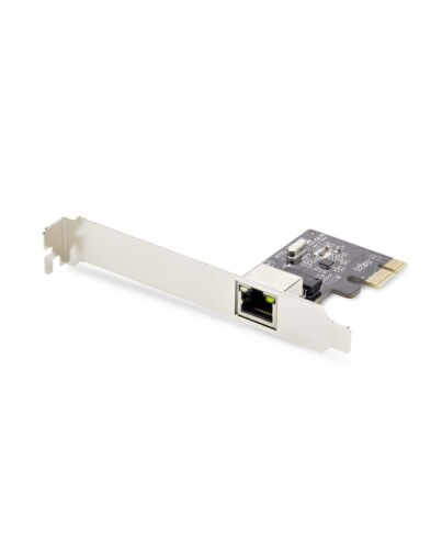 StarTech.com 1-Port Gigabit PCIe Network Adapter Card, 10/100/1000Mbps PCI Express LAN Card, NIC, tek RTL8111H, Works with Windows and Linux, TAA Compliant ST1000SPEX2T