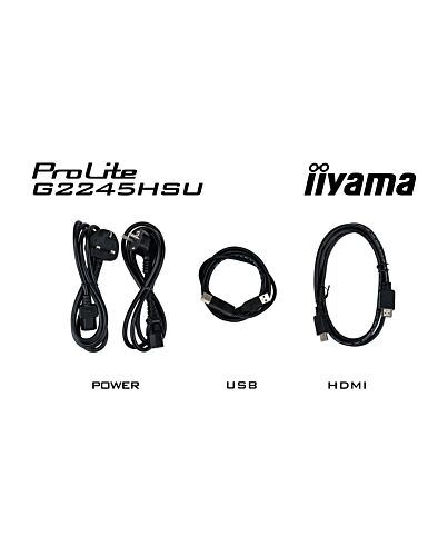 iiyama G-MASTER Get ahead with the G2245HSU Black Hawk with IPS Panel Technology and 1ms MPRT