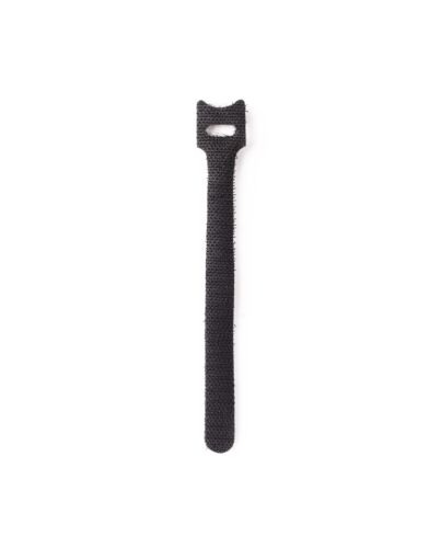 StarTech.com 6in Hook and Loop Cable Ties - 50 Pack - Black - Reusable Cable Straps - Adjustable and Flexible - Cord Organizer Tie/Wraps for Cable Management - Wire Loop Ties