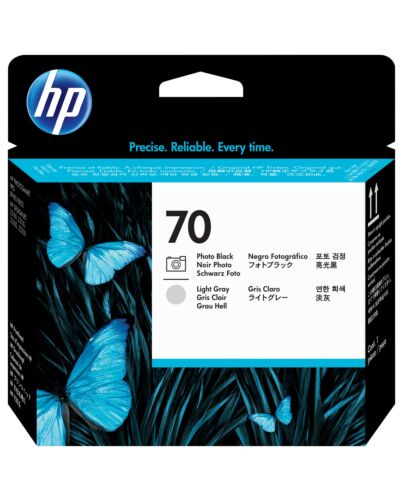 HP 70 Photo Black and Light Gray DesignJet Printhead
