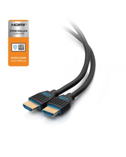 C2G 6ft (1.8m)Performance Series Premium High Speed HDMI® Cable - 4K 60Hz In-Wall, CMG (FT4) Rated