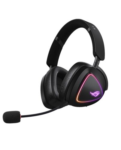ASUS ROG DELTA II Headset Wired & Wireless Head-band Gaming USB Type-C Bluetooth Black