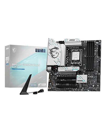 MSI B860M GAMING PLUS WIFI motherboard Intel B860 LGA 1851 (Socket V1) micro ATX