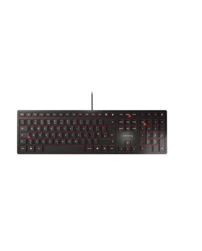 CHERRY KC 6000 SLIM Corded Keyboard, Black, USB (QWERTY - UK)