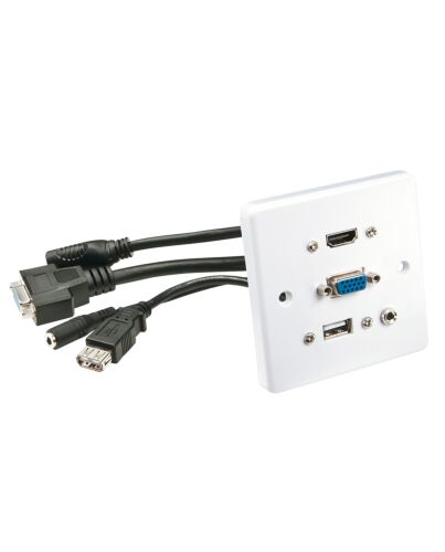 Lindy Multi AV Faceplate
