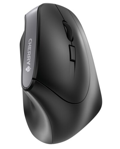 CHERRY MW 4500 Wireless 45 Degree Mouse, Black, USB