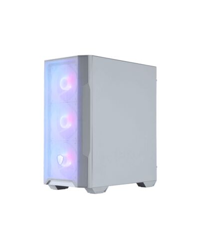 MSI MAG Forge M100R Midi Tower Transparent, White