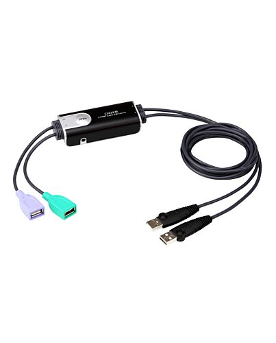 ATEN 2-Port USB Boundless Cable KM Switch
