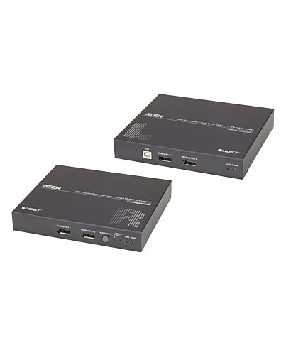 ATEN USB DisplayPort Dual View HDBaseT™ 2.0 KVM Extender (4K@100m for Single View)