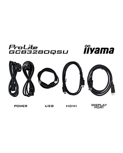 iiyama G-MASTER Immerse yourself in the game with the curved GCB3280QSU Red Eagle with 180Hz refresh rate