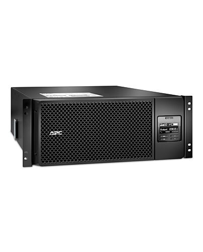 APC Smart-UPS On-Line SRT6KRMXLI - 6kW/VA, 6x C13 + 4x C19 + hardwire 1 phase output, rack mountable, Embedded NMC