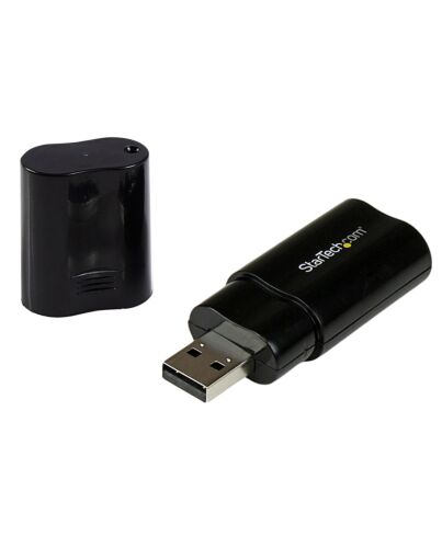 StarTech.com USB Stereo Audio Adapter External Sound Card