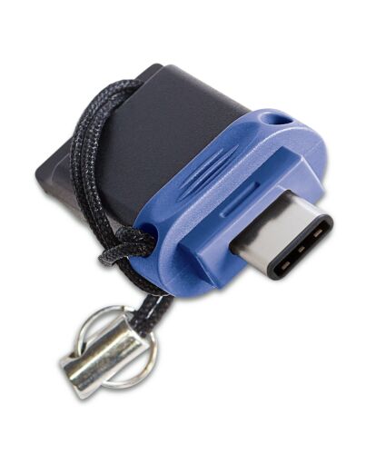 Verbatim Dual - USB 3.0 Drive 32 GB - USB-C / USB-A - Blue