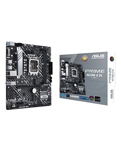 ASUS PRIME H610M-A D4-CSM Intel H610 LGA 1700 micro ATX 90MB19P0-M0EAYC