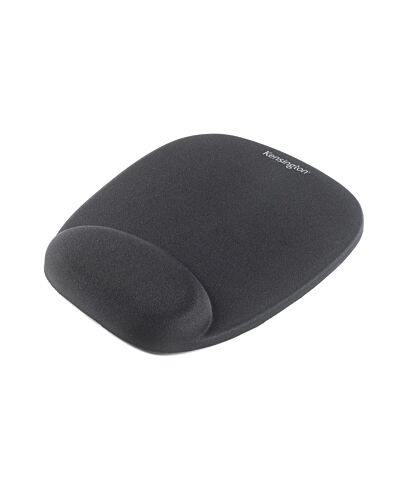 Kensington Foam Mouse Pad with Integrated Wrist Support - Black