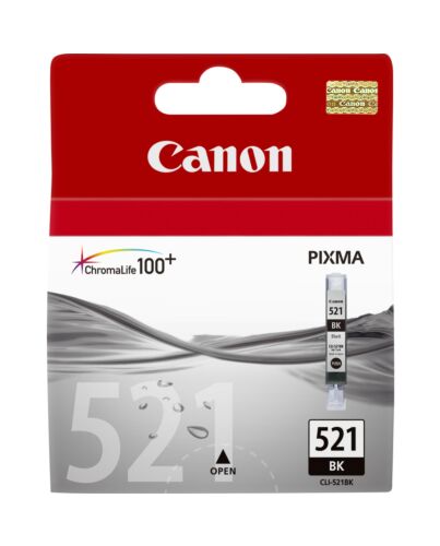 Canon CLI-521BK Black Ink Cartridge