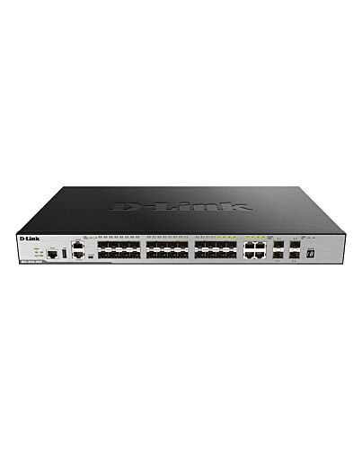 D-Link DGS-3630-28SC/SI 24 port SFP Layer 3 Stackable Managed Gigabit Switch