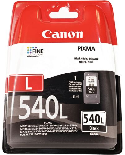 Canon PG-540L ink cartridge 1 pc(s) Original Standard Yield Black