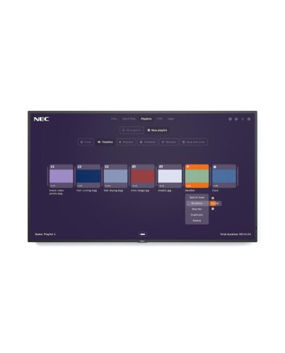 NEC MultiSync ME431-MPi4 Digital signage flat panel 109.2 cm (43