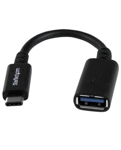 StarTech.com USB-C to USB-A Adapter Cable - M/F - 6in - USB 3.0 (5Gbps) - USB-IF Certified