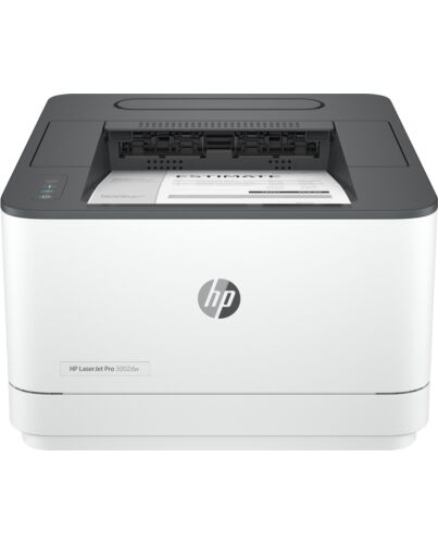 HP LaserJet Pro 3002dw Printer, Black and white, Printer for Small medium business, Print, Dualband Wi-Fi; Strong Security; Energy Efficient; Fast first page out speeds; Two-sided printing; Roam