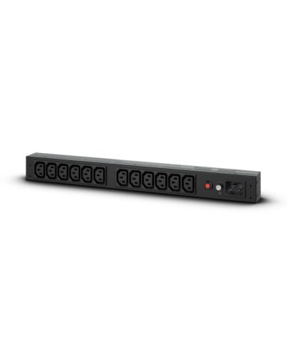 CyberPower PDU20BHVIEC12R power distribution unit (PDU) 12 AC outlet(s) 1U Black