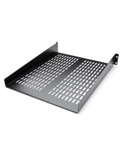 StarTech.com 2U Server Rack Shelf - Universal Vented Rack Mount Cantilever Tray for 19