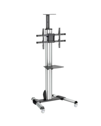 StarTech.com TV Cart - Height Adjustable - Lockable Wheels