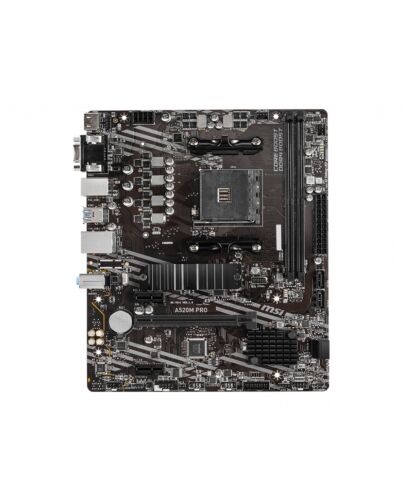 MSI A520M PRO motherboard AMD A520 Socket AM4 micro ATX