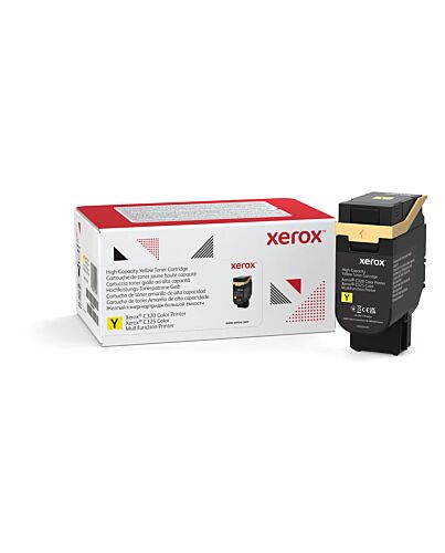 Xerox Genuine ® C320 Color Printer​/​C325 Color Multifunction Printer Yellow High capacity Toner Cartridge (5500 Pages) - 006R04830