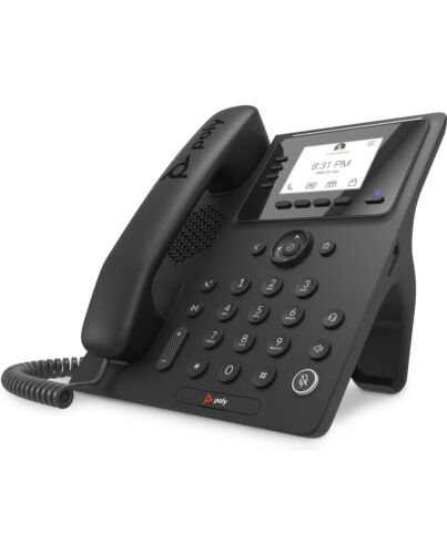 POLY CCX 350 Business Media Phone for Microsoft Teams and PoE-enabled