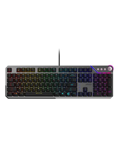 MSI STRIKE 600 SILENT UK keyboard Gaming USB QWERTY UK International Black