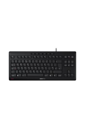 CHERRY STREAM TKL keyboard Universal USB QWERTY UK English Black