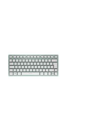 CHERRY KW 7100 MINI BT keyboard Universal Bluetooth QWERTY UK English Mint colour
