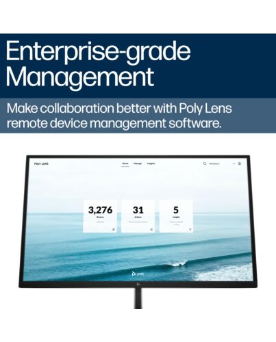 Poly Studio V12 USB Video Bar No Power Supply