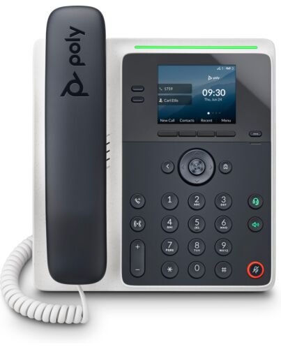 POLY Edge E100 IP Phone and PoE-enabled