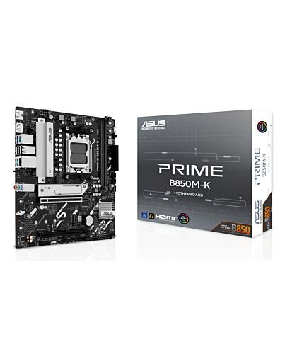 ASUS PRIME B850M-K AMD B850 Socket AM5 micro ATX 90MB1LV0-M0EAY0